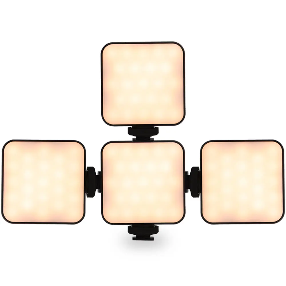 W&S  RGB Pocket LED Video Light Photography Fill Light 2500K-9000K for Live Streming Portraits Photography Lighting