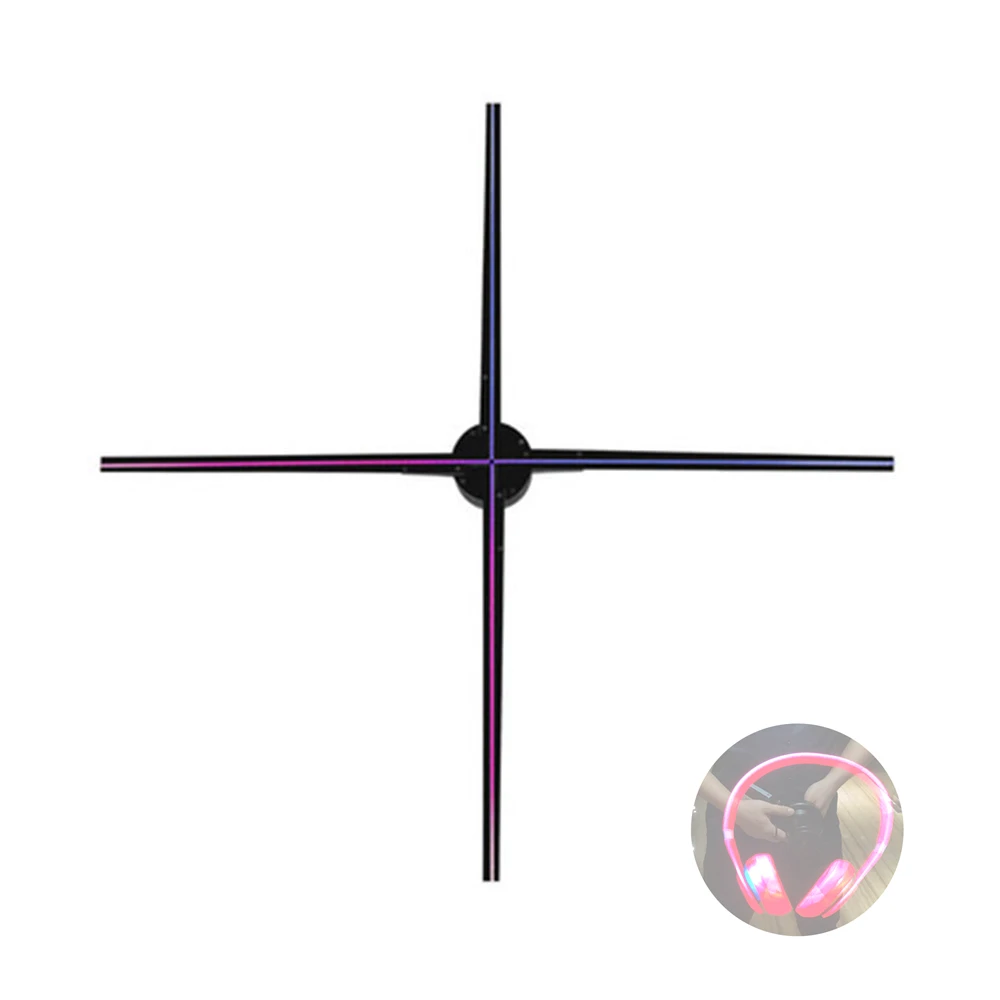 Manufacturer Supplier Customized Naked Eye 3D Fan Screen Anime Display For Advertising