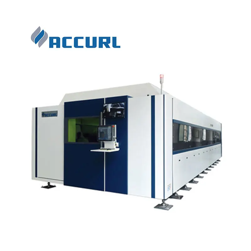 ACCURL 6000w Full Closed Fiber Laser Cutting Machine