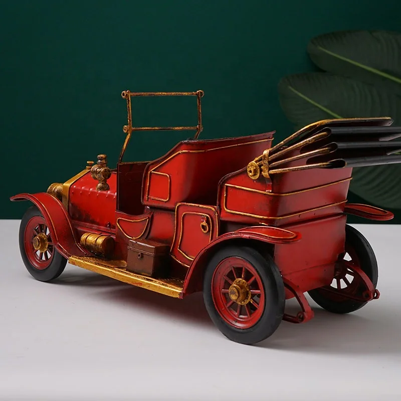 Vintage Retro Metal Crafts High Quality Handmade Car Model For Home And Office Decor Diecast Car Model Toy Vehicles