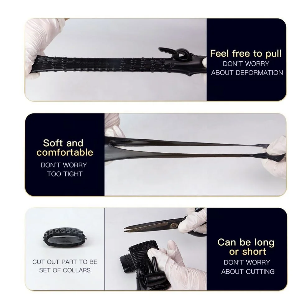 Girlspower Cock Ring Glans Blocking Sleeve Sex Toy Rubber Silicone Male For Men Adult Penis Enlargement Couples Shared Sex Toys