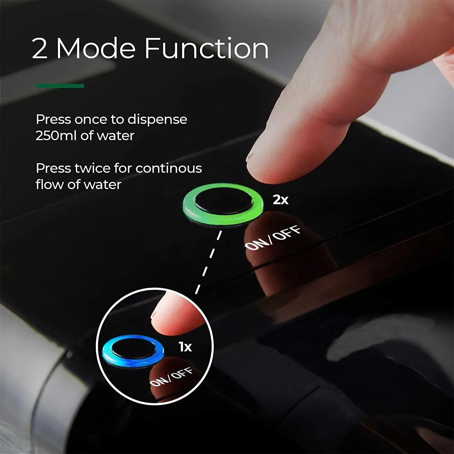 2.5L Home Office Hotel Use Mini Water Boiler Desktop Table Top Electric Water Purifier Portable Instant Hot Water Dispenser