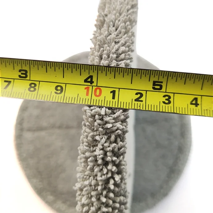 21.5cm Microfiber Round Mop Pad for Cleaning Equipment, Circle Mop Pad Cloth