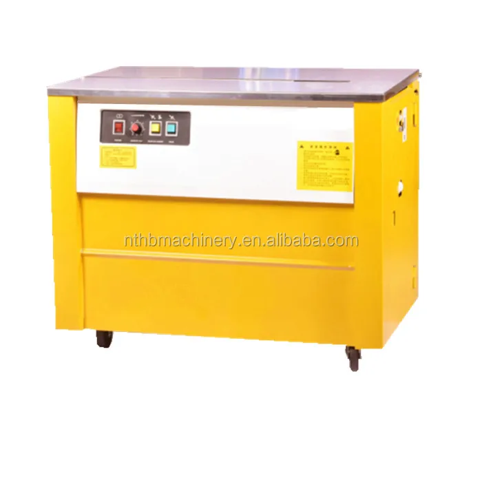 Model KZB-12L Manual Semi Auto Plastic Pp Belt Packing Strapping Packaging Machine
