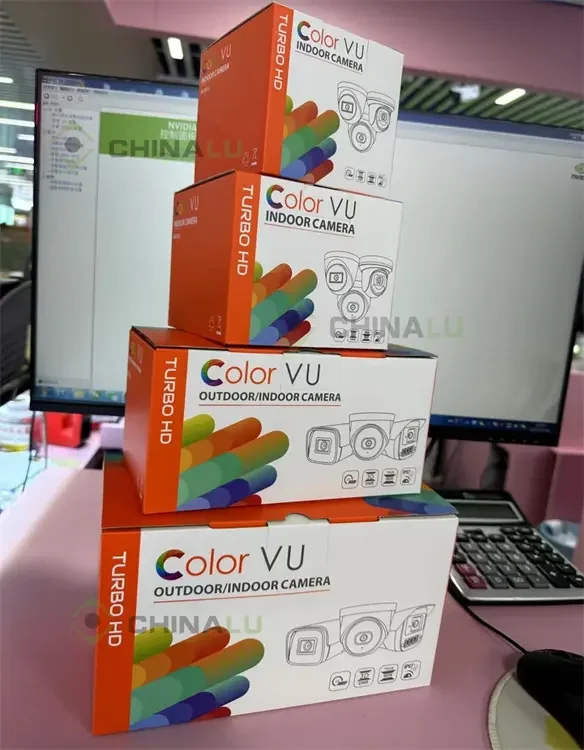 Full Color Tvi Cctv Dome 1080P Colorvu Surveillance Home Analog  Security Hd Camera For Indoor