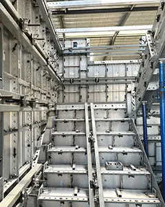 Ciezn Aluminium Formwork System Flat Pack House Concrete Wall Surface Rougher Shutters For Pool Easy Stripping Formwork