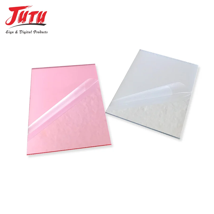 JUTU Direct Sale Factory Price Gold Or Customized Acrylic Mirror Sheet