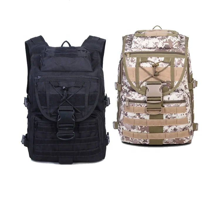 OneF Fast Delivery Unisex Combat Molle Backpack 3-Day Survival Assault Pack Waterproof PVC Oxford Fabric Mesh Soft Travel