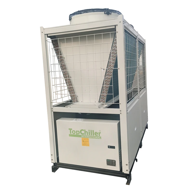 Fast Delivery 30  hp Water Chiller TWO Copeland Scroll Compressors Air Coolers Chiller 30ton for Mexico