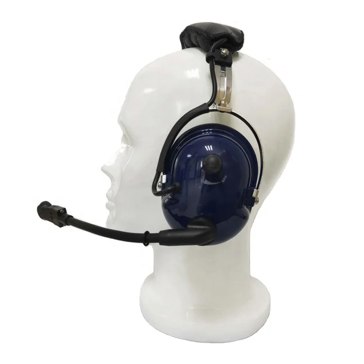 Two way radio headset noise cancelling headphone pilot headset for Sepura stp8000