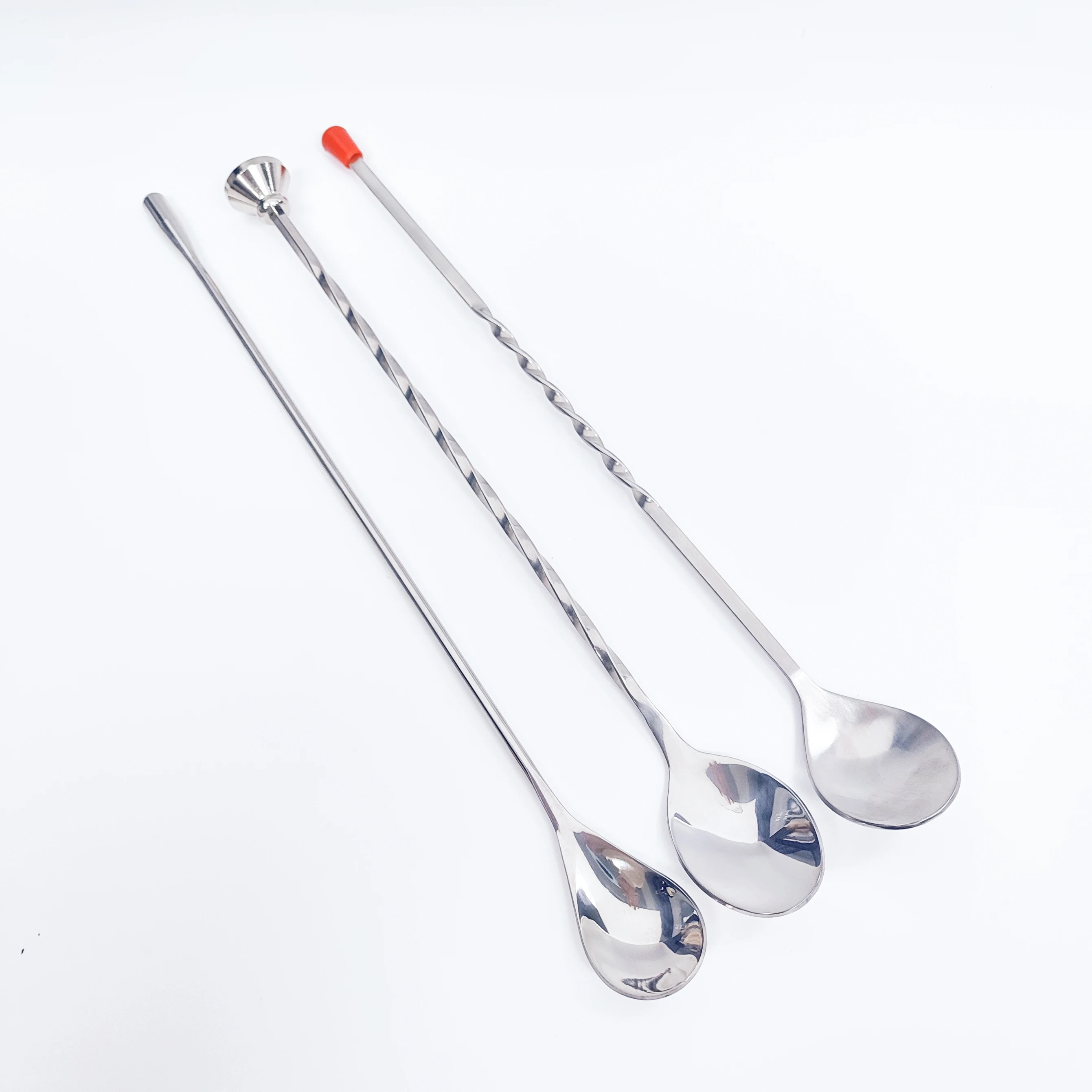 Custom Mixing Spoon Cocktail Stainless Steel Bar Mixing Spoon Bar Spoon