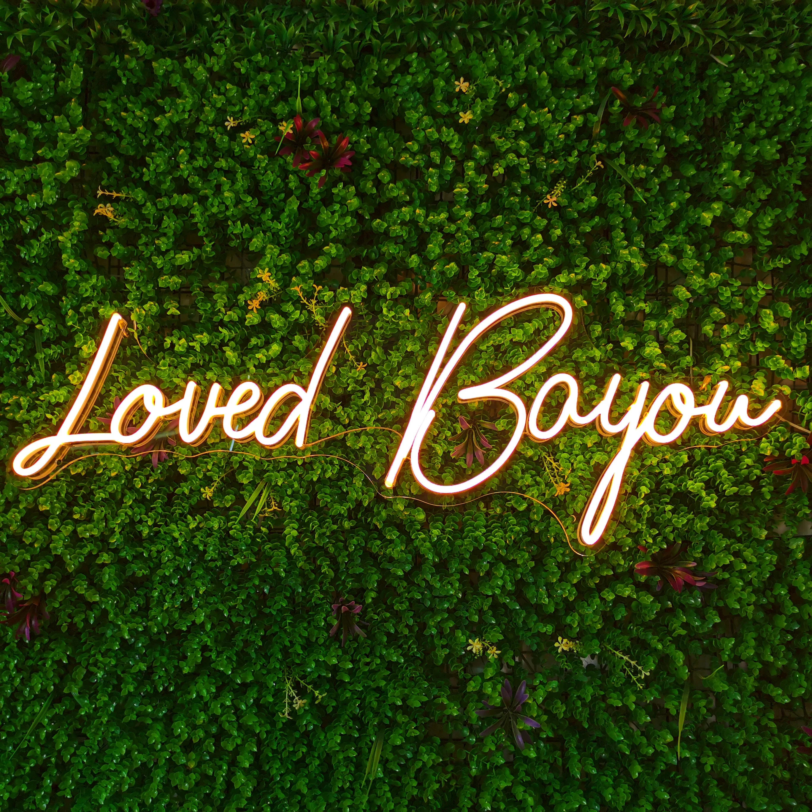 Popular diy soft flex neon sign custom accepted wall decor neon light wedding decoration supplies