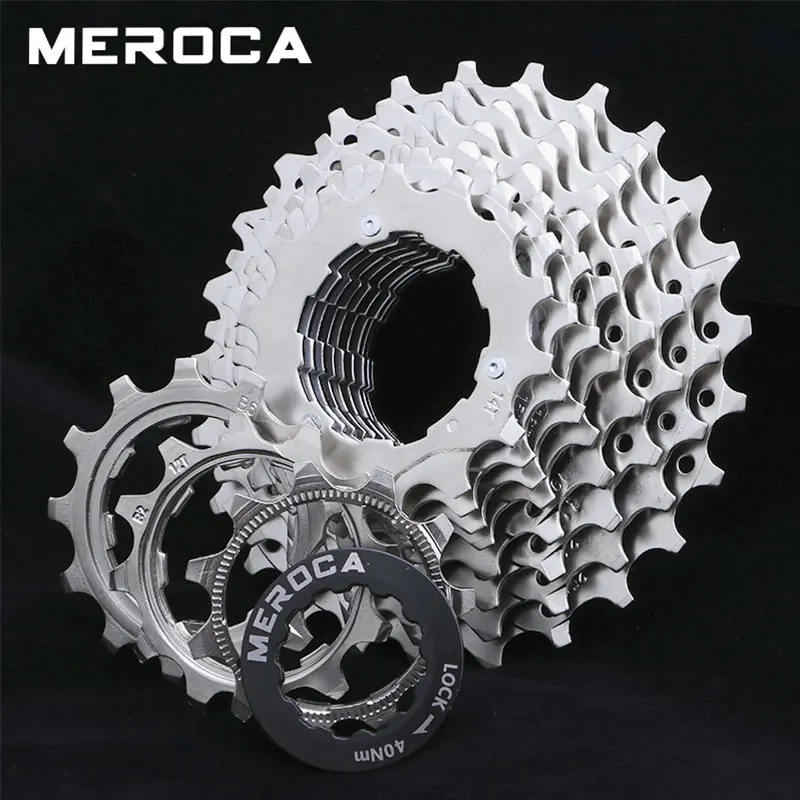 MEROCA Road Bike Freewheel 8-speed 9/10/11 Speed Ultra-light Folding Bicycle Freewheel Cassette sprocket for Shimano