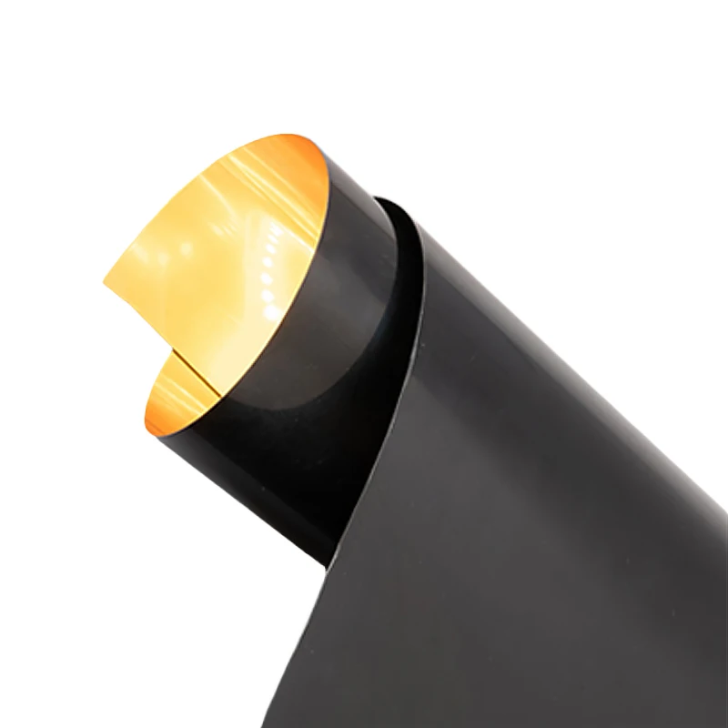 Waterproof pvc lampshade material lamp shade accessories gold pvc sheet for lampshade