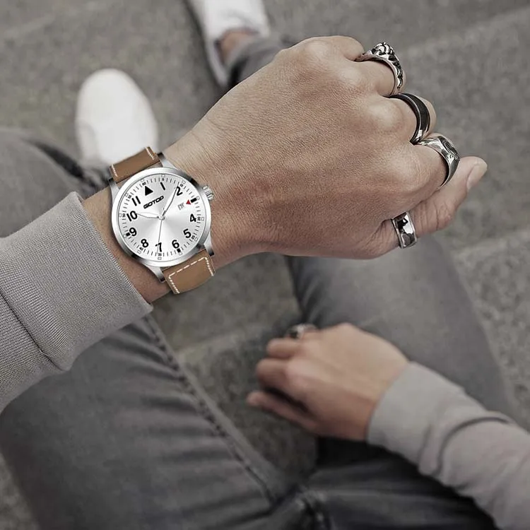 Leather Stand Original Bracelet Japanese Quartz Movement Accessories & Part Dial Wristwatch Tools Brand Watch Wholesalers