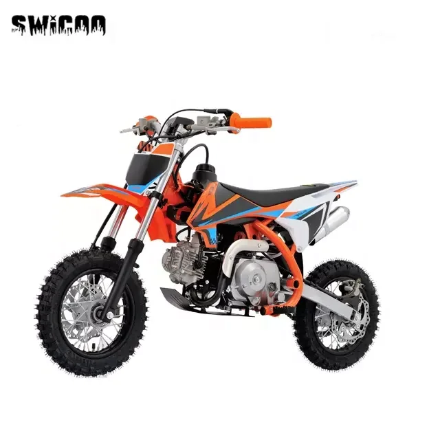 Лидер продаж внедорожный велосипед 70cc одноцилиндровый 4-тактный двигатель кросс-электрический мотоцикл