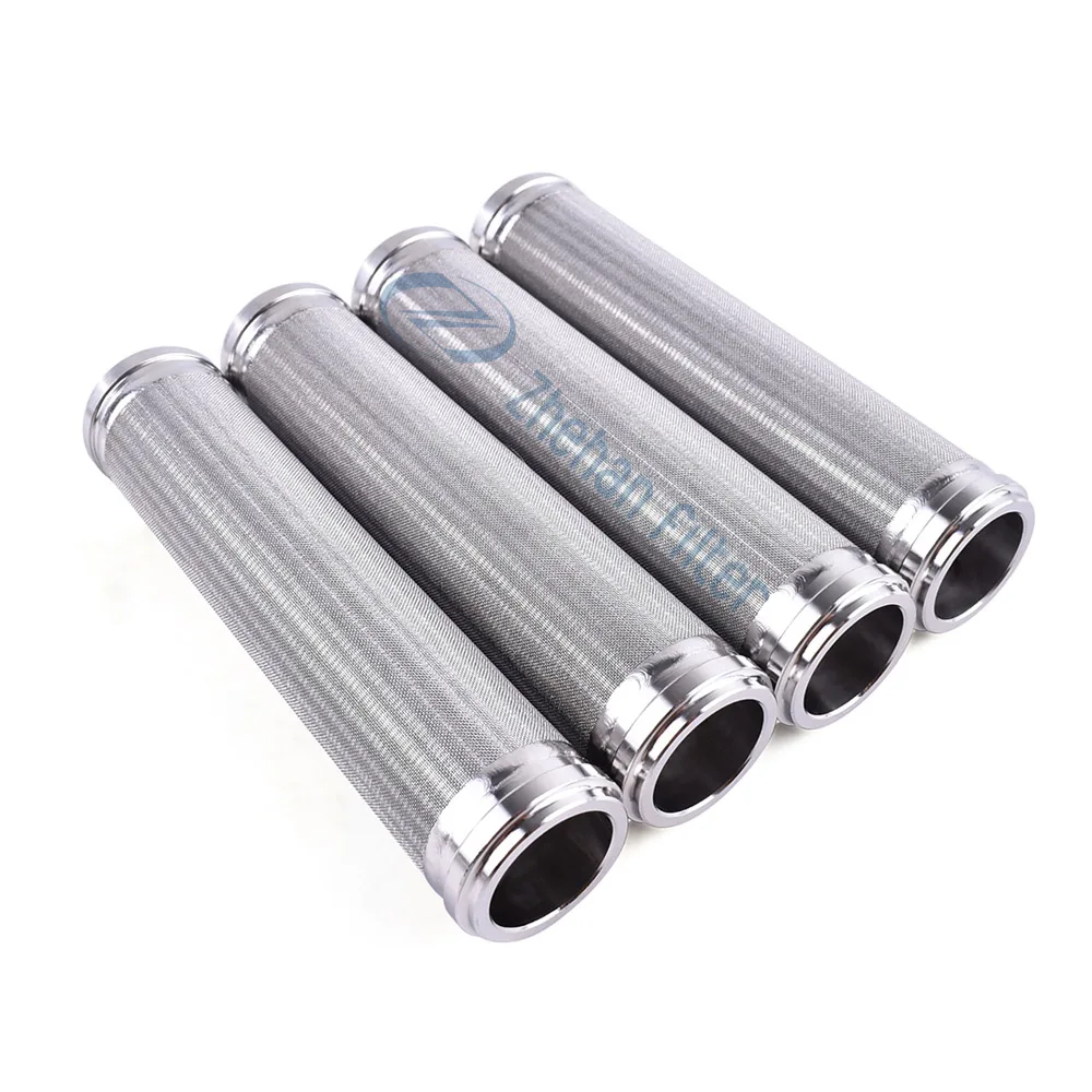 304 316 sintered stainless steel metal brass porous sinter filter quick-loading filter mesh for dust-free feeding station