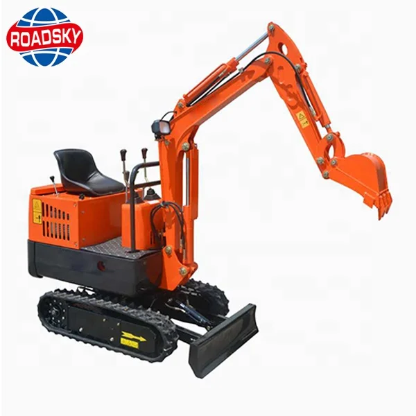 Bucket Digger Crawler Construction Machinery Mini Excavator 10