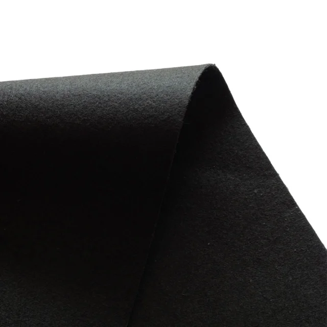 Under collar felt fabric Garment accessories multi-color suit collar bottom collar felt nonwoven