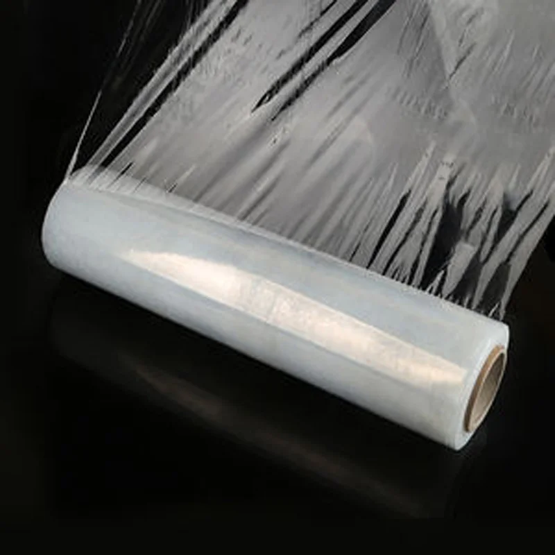 reusable Super Clear Wrap Film Pvc Lamination Stretch Cling Shrink Roll Pvc Films For Food Manufacturer