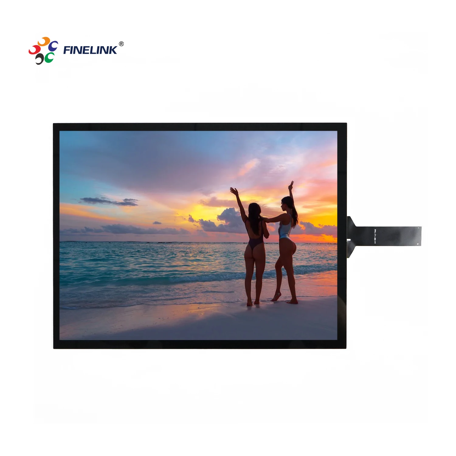 23435m2 TP Manufacturer FINELINK Wall Mounted Capacitive Easy touch screen 15 Inch touch panel