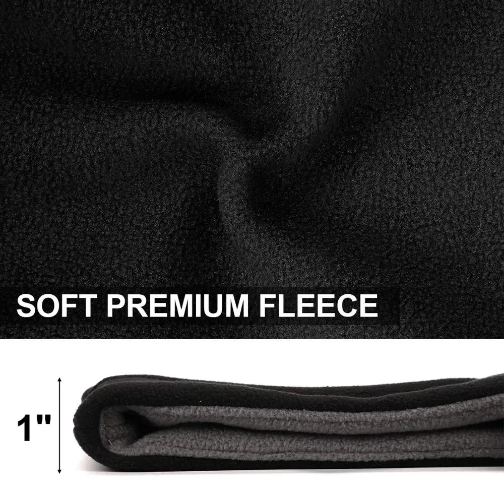 Lightweight Balaclava Windproof Ski Face Mask for Men, Women, Soft Warm Fleece Ear-Flap Winter Hat