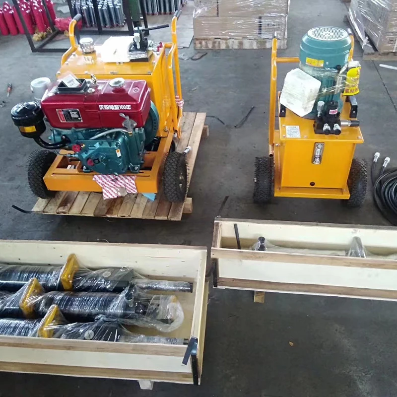 Factory Direct Sale Splitting Force Excavator Mounted Big Hydraulic Rock Splitter