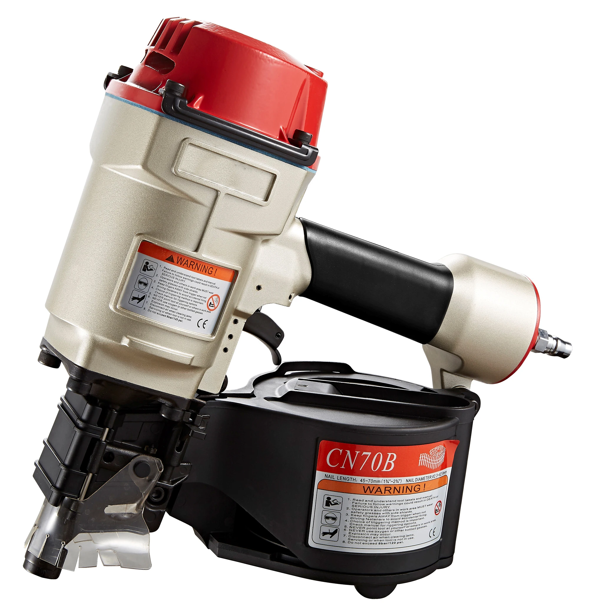 cn70 pallet coil nailer japan max design cn70 air nail gun meite airclaw CN70B