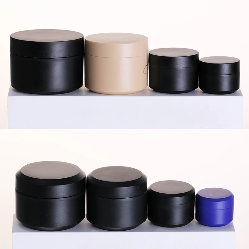 5g 15g 30g 50g thick wall pp plastic uv gel polish jars 15 ml 50ml wholesale matte cosmetic nail salon mascara containers