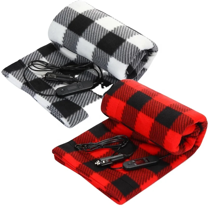 12V/24V Car Heating Blanket Adjustable Electric Blanket Heated