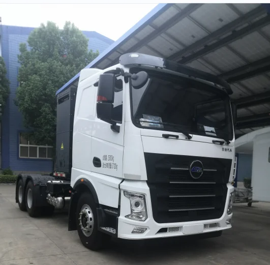 China New Heavy Duty 6x4 Terminal Replace Battery Operated Tow Tractor Trailer Head Truck For Sale