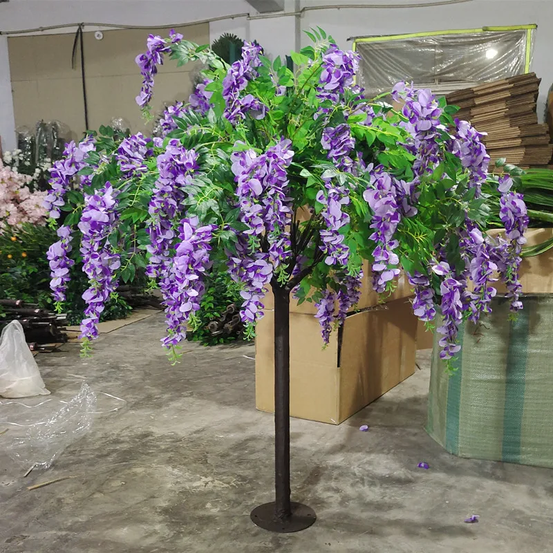 150cm 180cm Wedding Decoration Cherry Blossom Artificial Tree Wedding Party Table Greenery Trees Centerpieces For Wedding Table