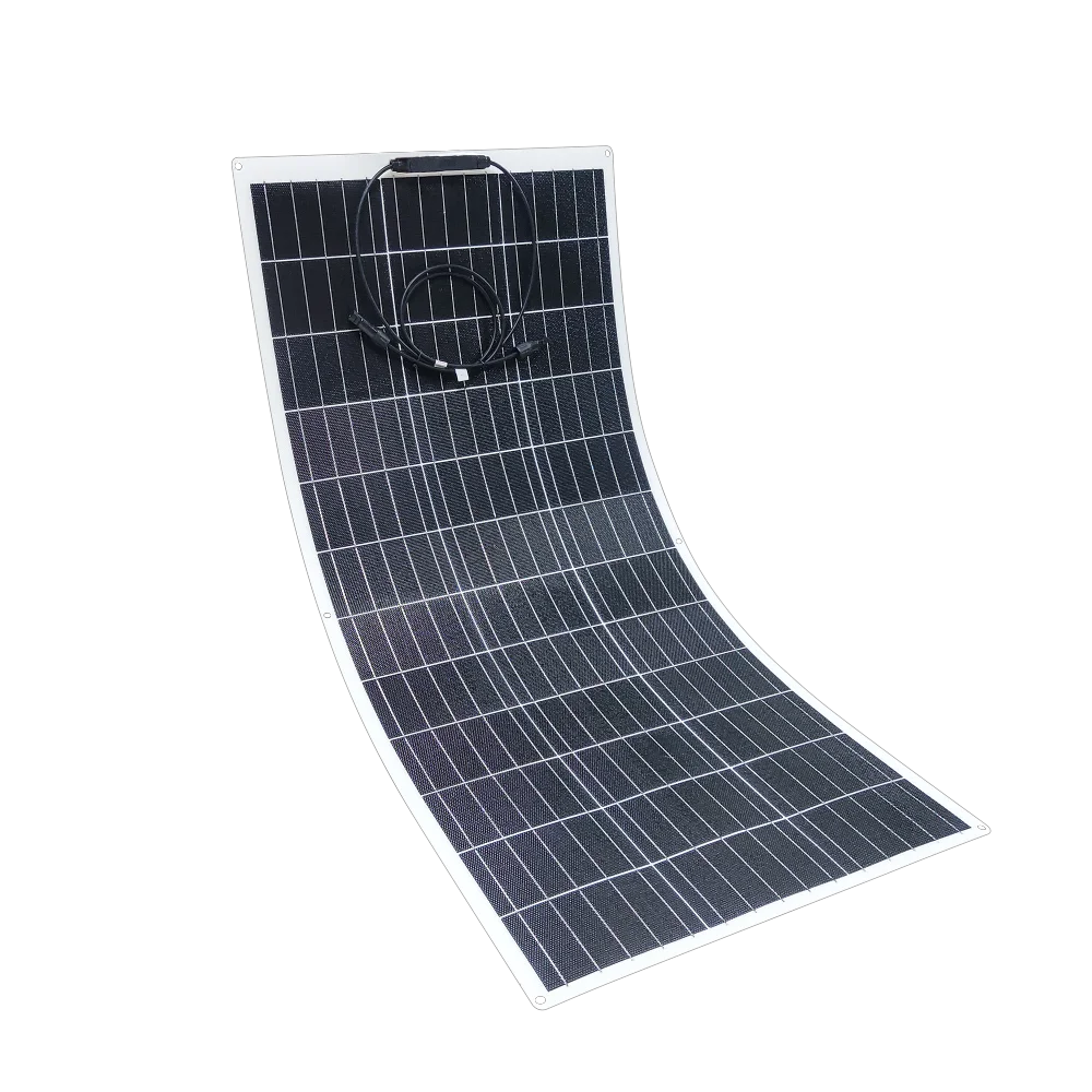 Китайская фабрика оптовая продажа Гибкая солнечная панель ETFE 100 Вт-Вт полугибкая цена