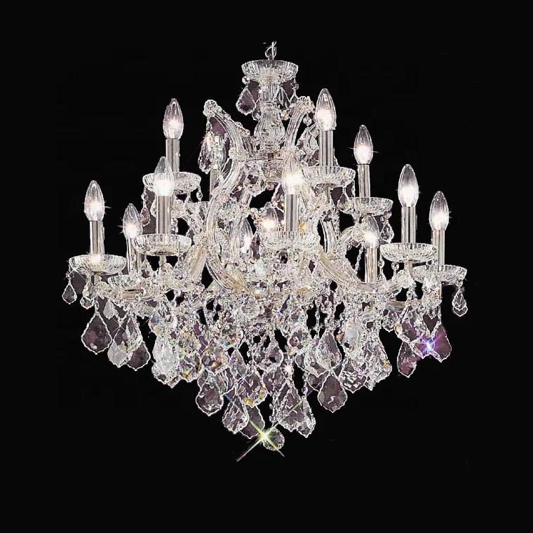 
middle size baraccat chandelier glass chandelier luxurious for home wedding lustr aranya kattokruunu luster 