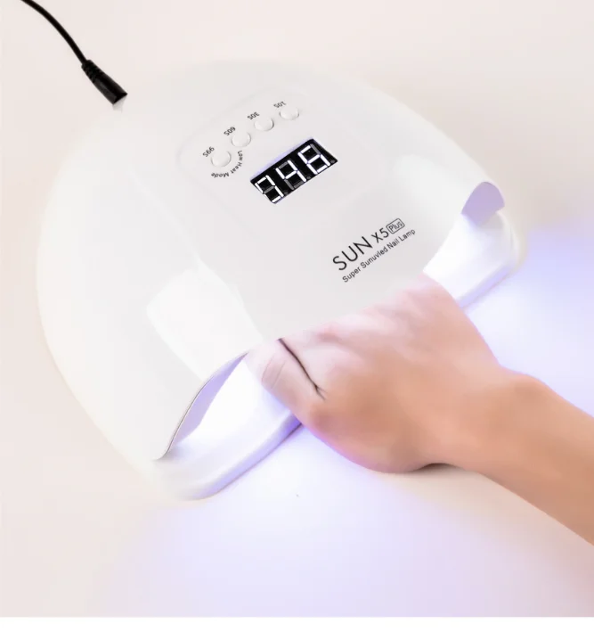 110V America PLug White Color Mini Nail Lamp Machine Suitable for All Gel