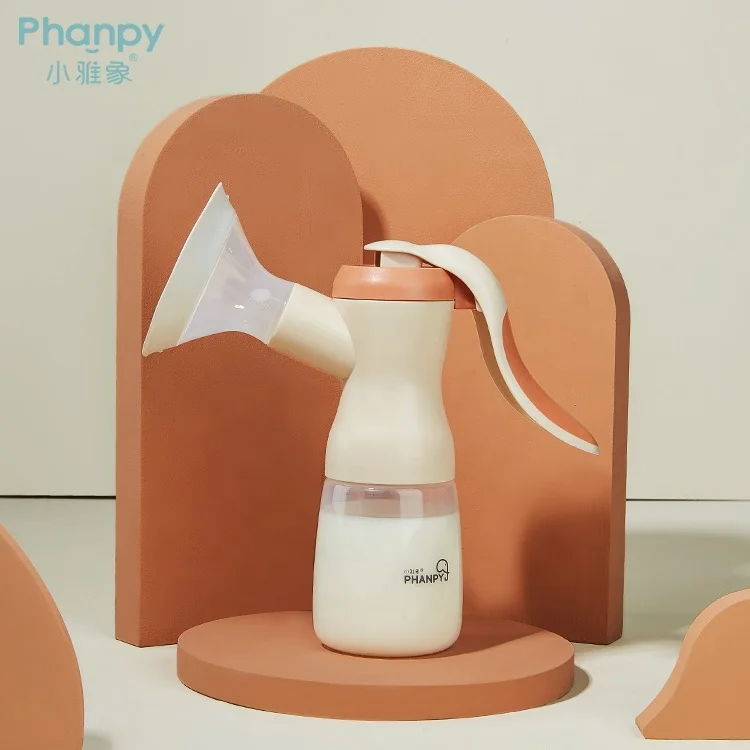 PH740627 Portable Comfort Silicone Breast Pump Machine For Nursing Feeding Home Quality Manual Breast Pump