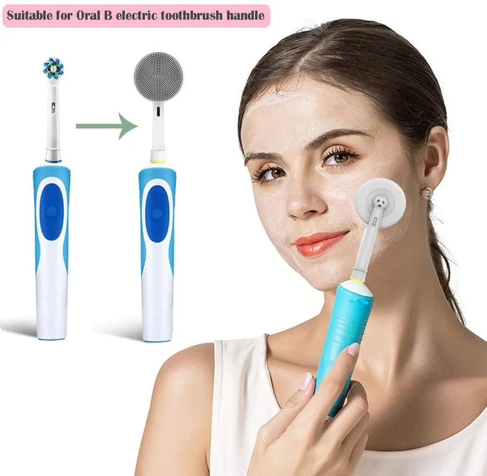 
Toothbrush heads and Facial Brush Cleansing Kit for OralB electric toothbrushes 