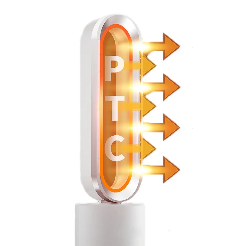 Mute Remote Controlled Germicidal Purification Heat And Cool Electric Air Purifier Bladeless Fan