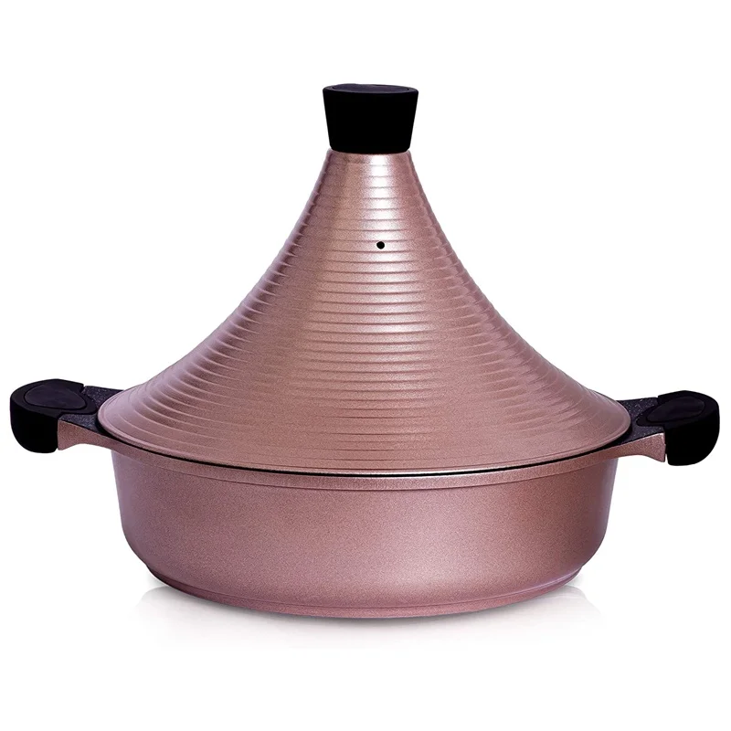 28 cm Die Cast Aluminum Moroccan Tagine Non Stick Tagine Pot Cookware Sets