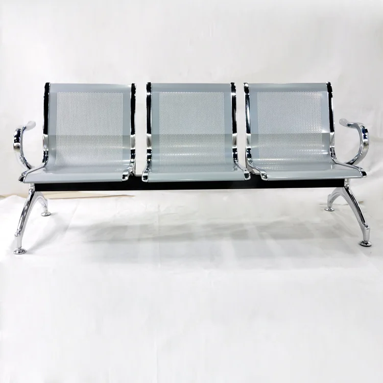 3 seat airport waiting chairs for hospital bus station from Foshan Songran factory C-308