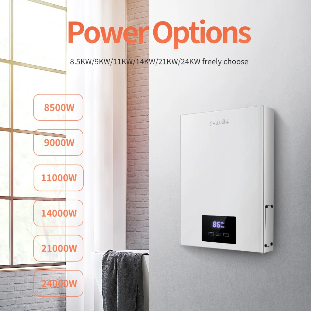 240V 220V 110 Volt Instant Tankless Kitchen Bath Electric Hot Water Heaters