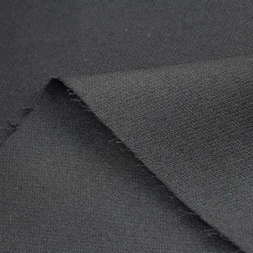 Harvest Plain Dyed Woven Nylon Viscose Tecido Bengaline Super Stretch Bengaline Dyeing Cargo Pants Fabric For Pants