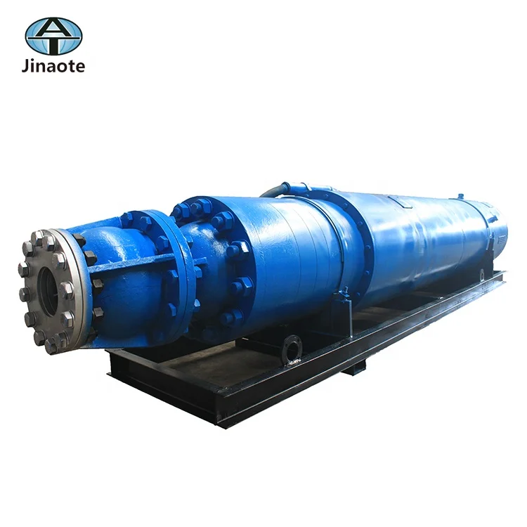 High Efficiency 6000v Electric Submersible Pump Gravel Centrifugal Pump for Mine Use Heavy Duty with Maximum Head of 200m