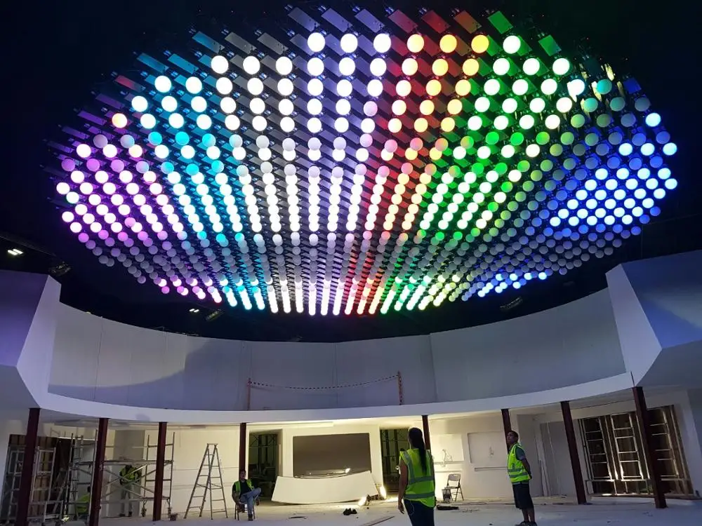 dmx winch 80-100cm/s speed kinetic led ball lifting ball light concert pub wedding kinetic lighting dmx winch