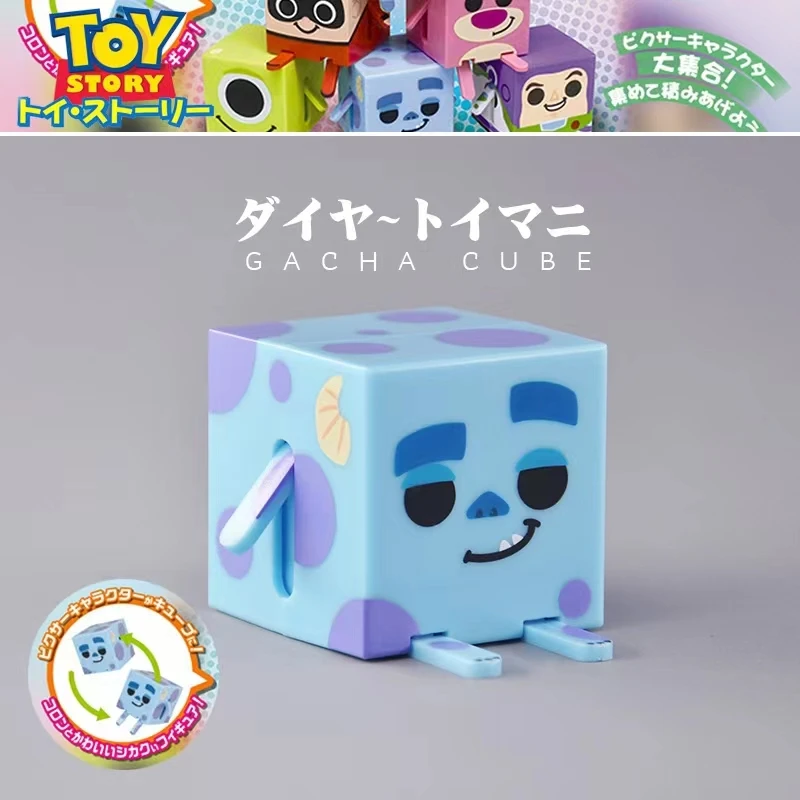 The latest plastic assembled face changing cube expression puzzle toy for children is suitable for children over 3
