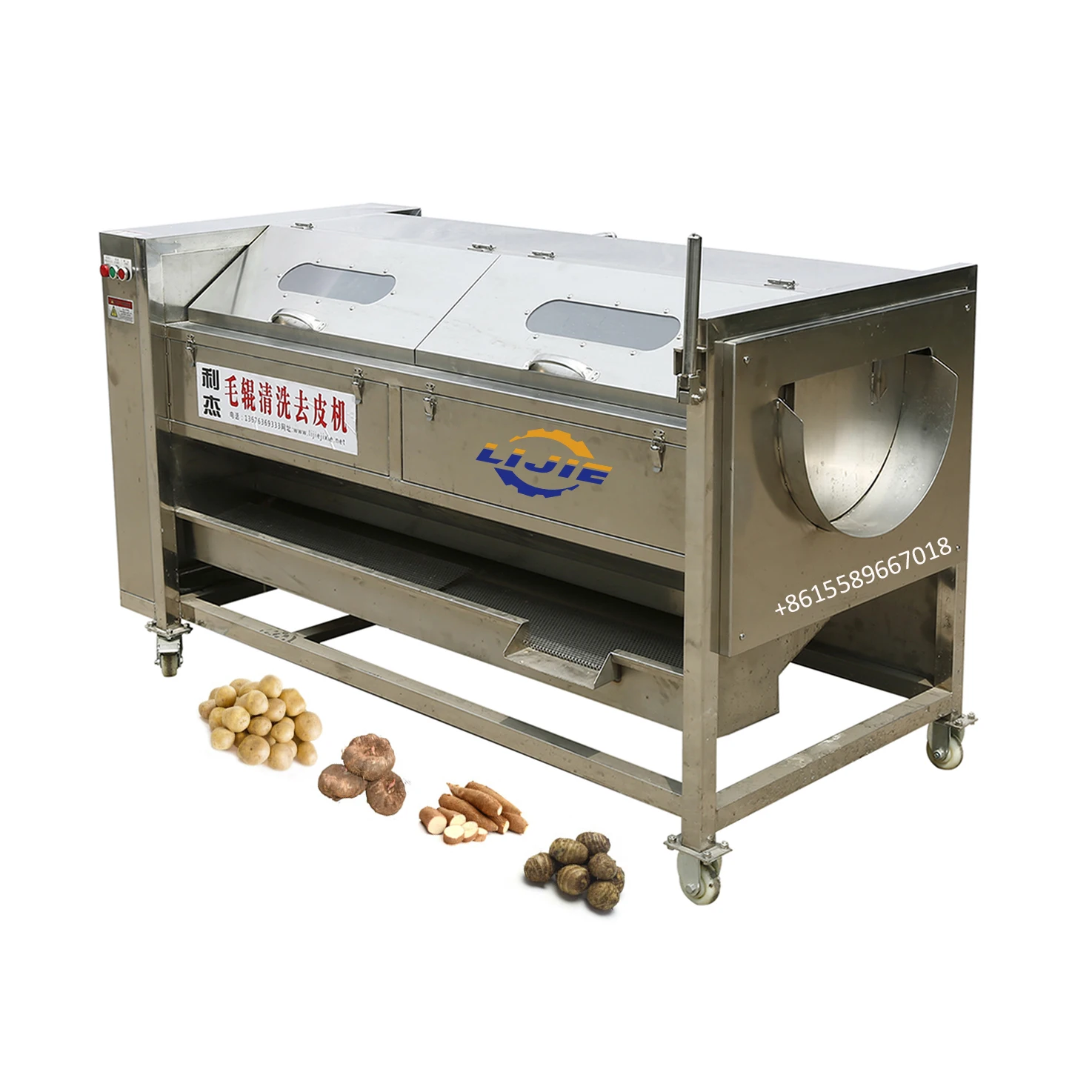 Commercial 50-200kg Semi Automatic Potato Frozen French Fries Production Machine customized