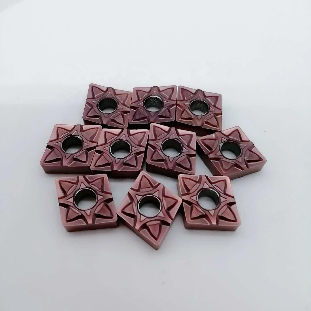 Вставки из карбида вольфрама CNMG120408 для обработки нержавеющей стали