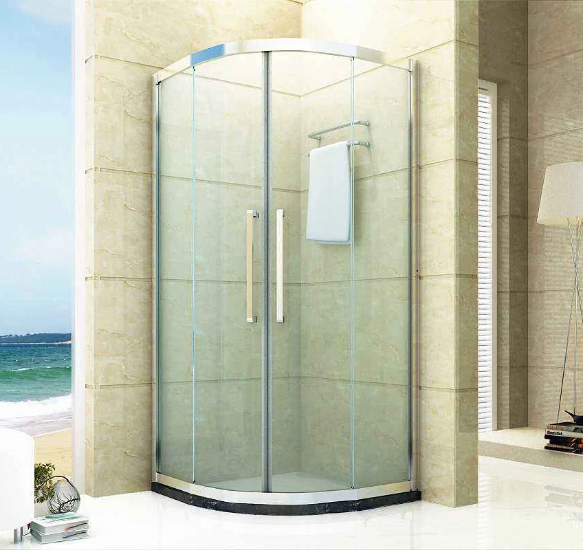 
Tempered Glass Panel Material and ABS Tray Material shower cabin 
