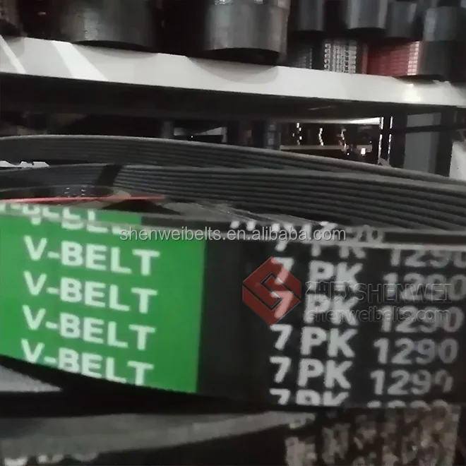 SHENWEI high quality epdm cr multi ribbed 8pk 6pj 7ph 10pl 12pm 6pk2200 v belt