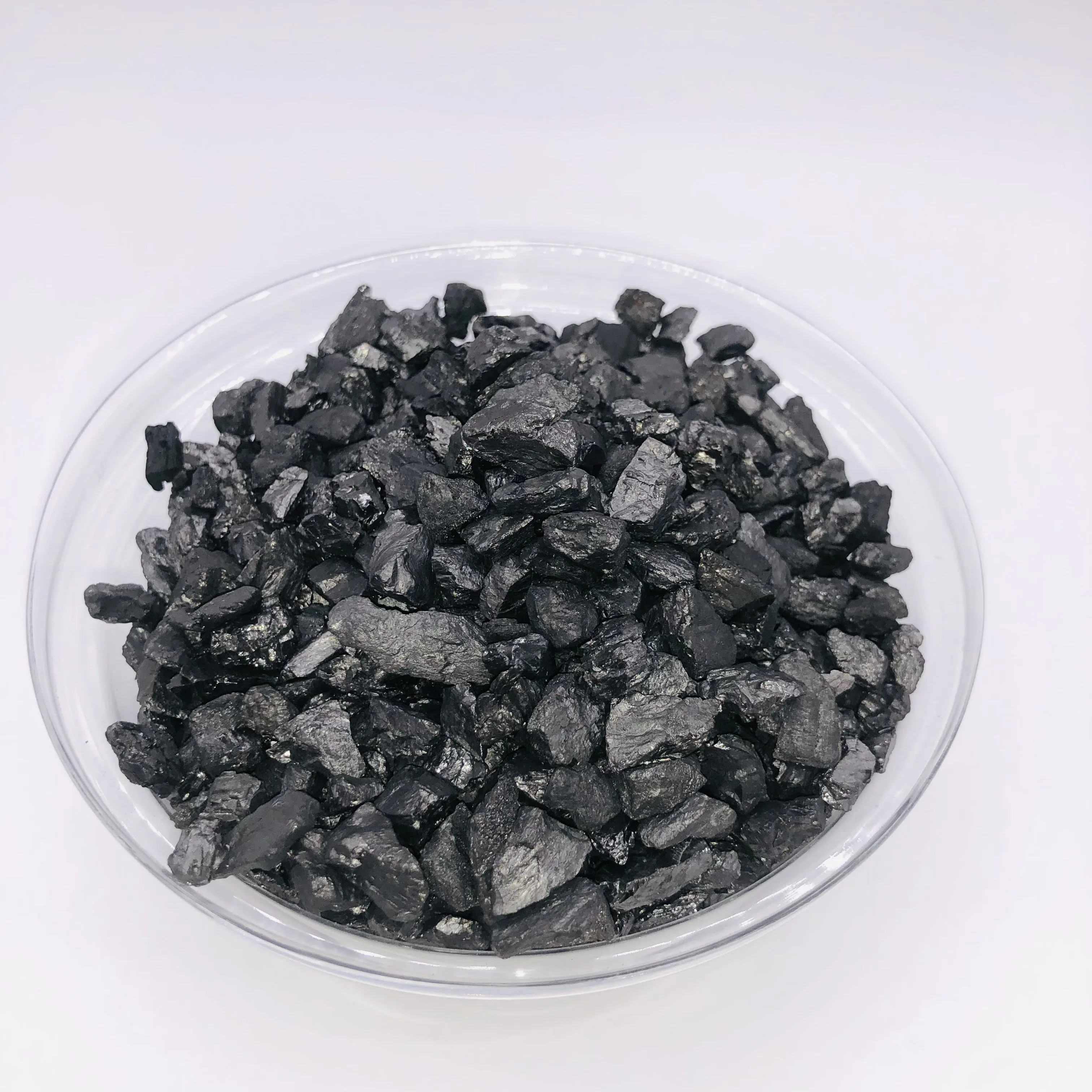 Low Sulfur Low Ash 5-8MM 95% Carbon Additive Recarburizer Calcined Anthracite Coal With Factory Supply Directly